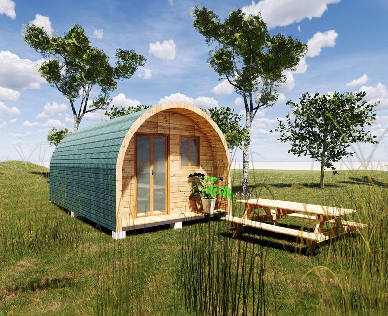 Bungalow mái vòm độc đáo